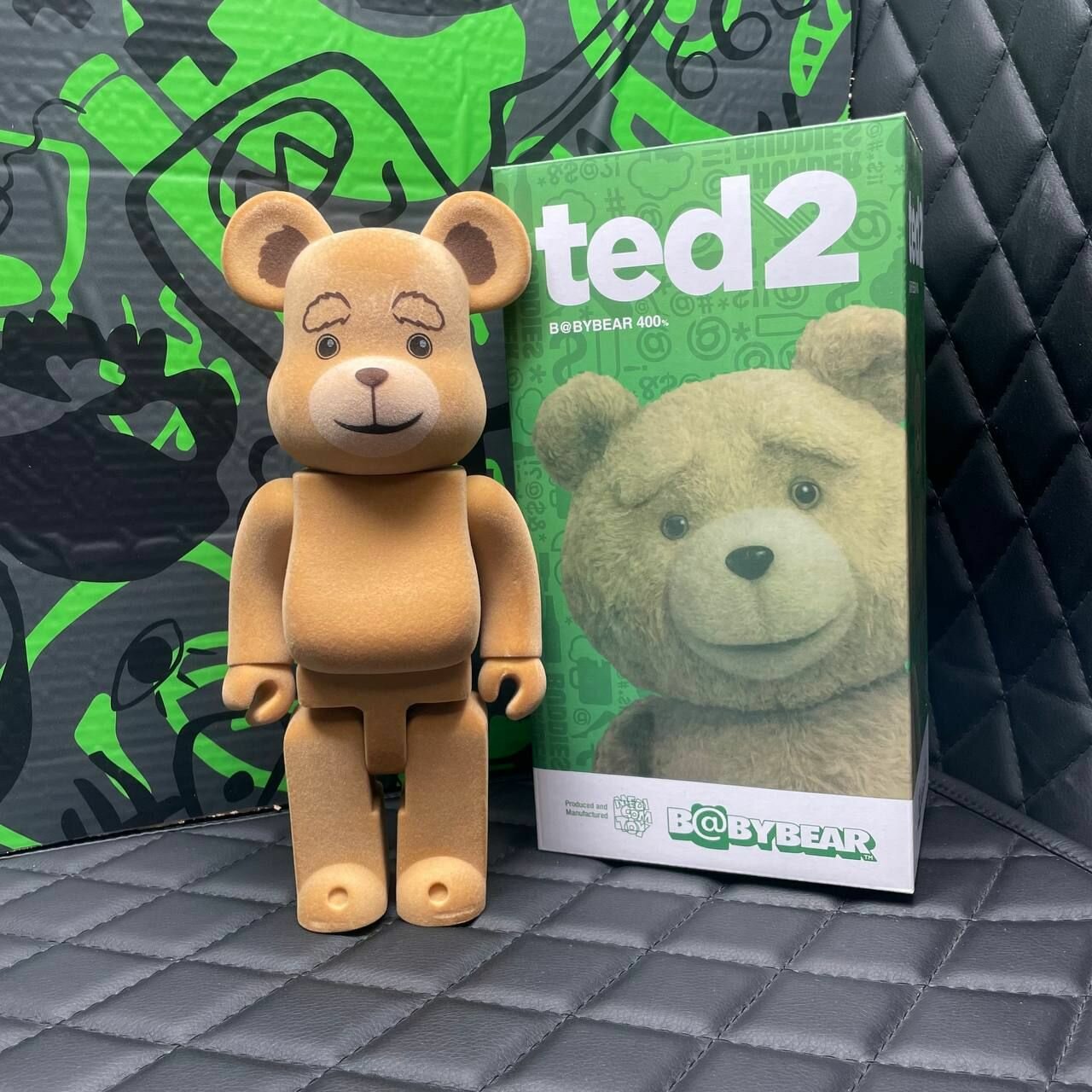 Фигурка интерьерная Bearbrick Ted 28 см