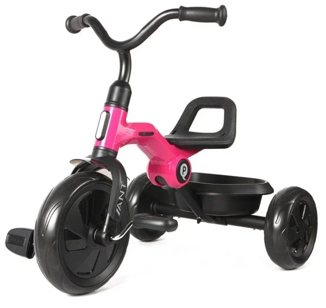 Трехколесный велосипед QPlay Ant Basic Trike, розовый