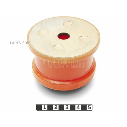 Полиуретан 1-12-734 Подушка кузова 4 ряд верхняя