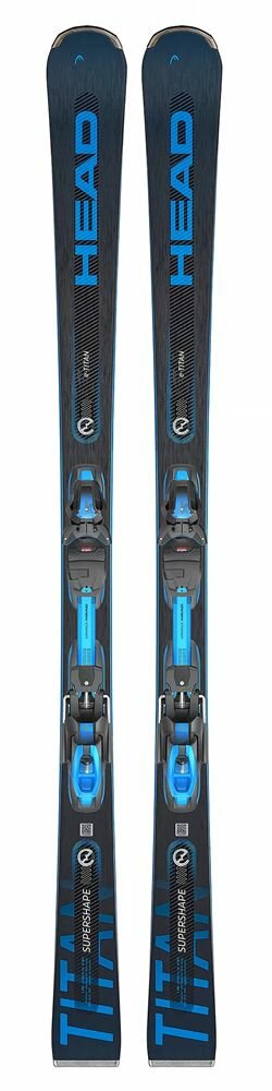 Горные лыжи с креплением HEAD Supershape e-Titan + Крепление PRD 12 GW 156 см