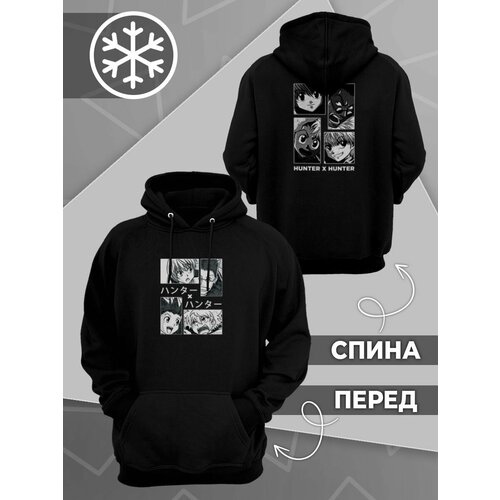 фото Худи , размер l (48-50), черный printech