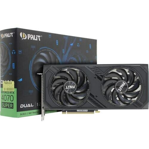 Видеокарта Palit Dual RTX 4070 SUPER DUAL