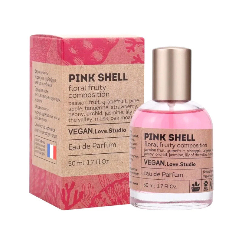 Delta Parfum Vegan Love Studio Pink Shell парфюмерная вода 50 мл для женщин