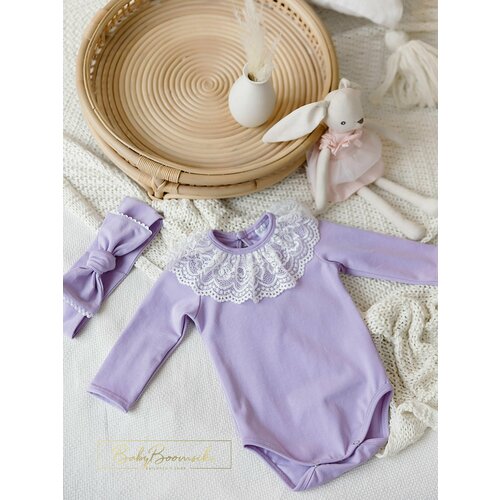 Боди BabyBoomsiki, размер 86-92, фиолетовый костюм babyboomsiki размер 92 98 фиолетовый