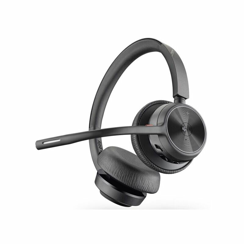 Гарнитура беспроводная VOYAGER 4320 UC, V4320-M (COMPUTER & MOBILE) MICROSOFT TEAMS CERTIFIED, USB-A, STEREO BLUETOOTH HEADSET, WITHOUT CHARGE STAND, WORLDWIDE