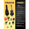Фото #1 Классическая гитара Belucci BK Premium 38 дюймов, черная