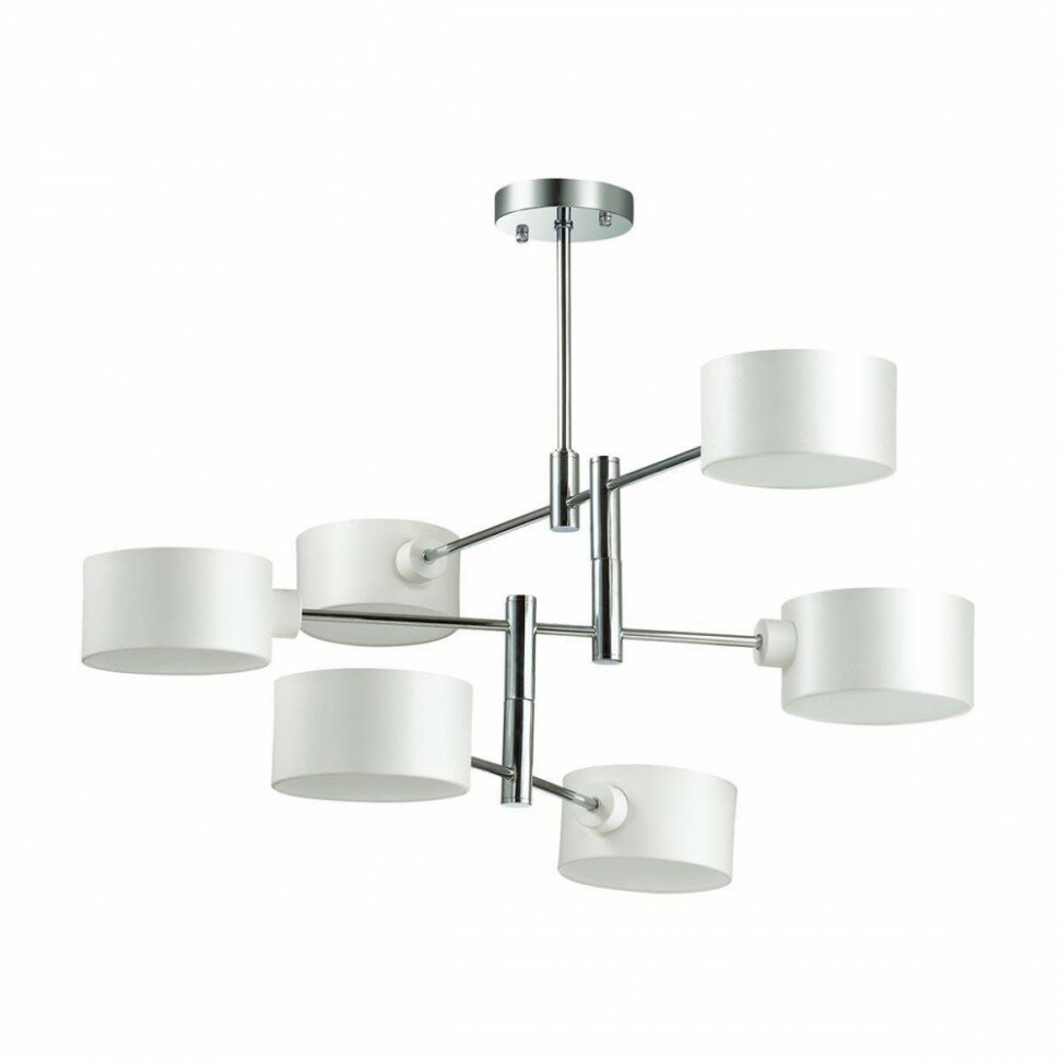 Потолочная люстра с лампочками Lumion Ashley 3742/6C+Lamps E14 P45 - фото №2