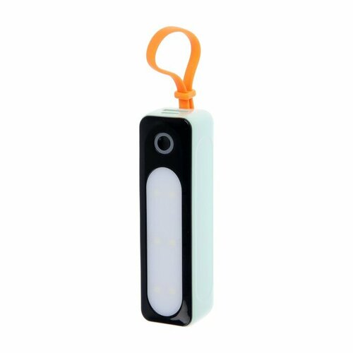 Внешний аккумулятор DX151, 5000 мАч, USB, Type-C, кабель Type-C, фонарь, зелёный зеленый