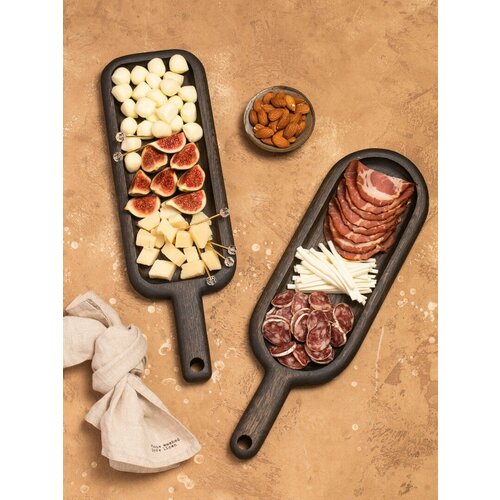 Набор сервировочных досок из темного дуба 2890₽