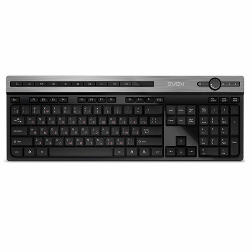 Клавиатура Sven KB-E5500W SV-021931 игровая клавиатура sven kb g9450 черный