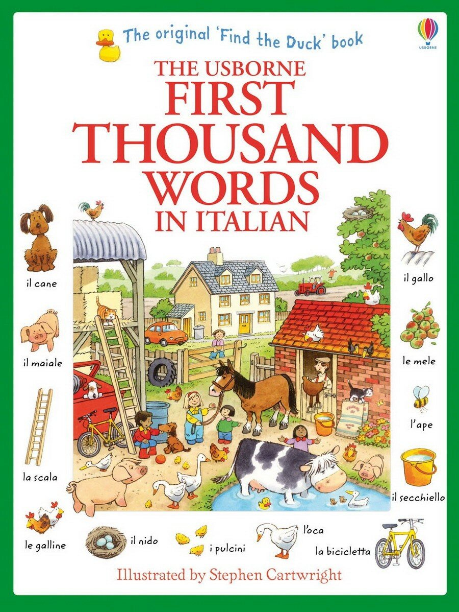 Heather Amery "First Thousand Words in Italian"