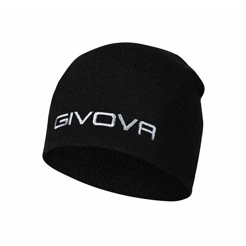 Шапка бини Givova Шапка GIVOVA, итальянская, черная, размер универсальный, черный