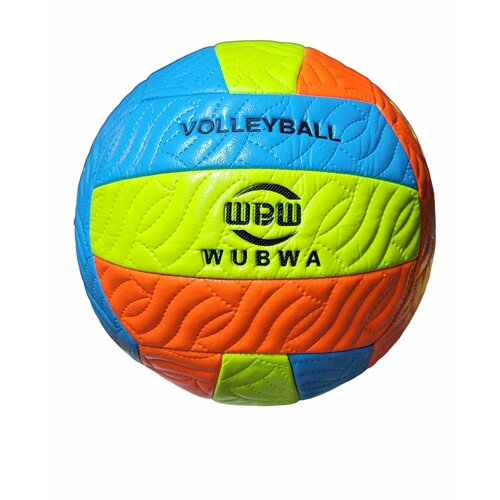 фото Мяч волейбольный стандарт wubwa экокожа с теснением cx-0068 msn toys