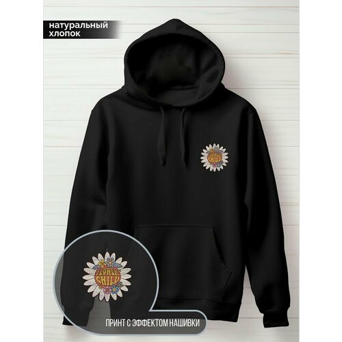 фото Худи hypnotica, размер s, черный