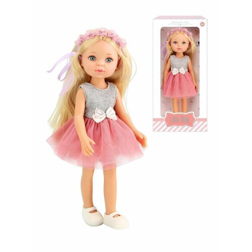 Кукла Little Milly в платье с цветочным ободком 91016-G