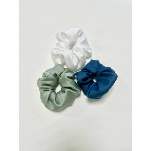 Набор резинок для волос из шелка 3 шт, тенсель, лиоцелл