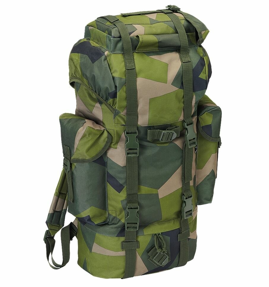 Brandit Backpack Nylon 65 L Swedish camo