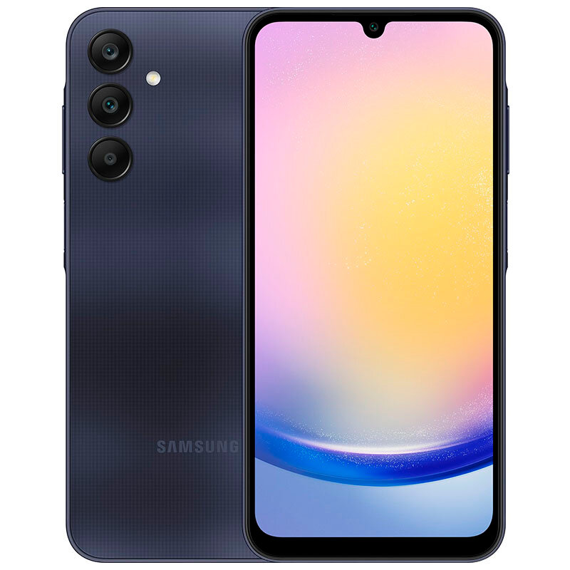 Samsung Galaxy A25 6/128Gb, NFC, Dual Nano SIM, Blue Black (темно-синий)