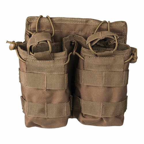 Подсумок Magazine Pouch Open Top Double dark coyote tactical open top double magazine pouch rifle cartridge clip pouch hunting accessories paintball airsoft pouch military magazine