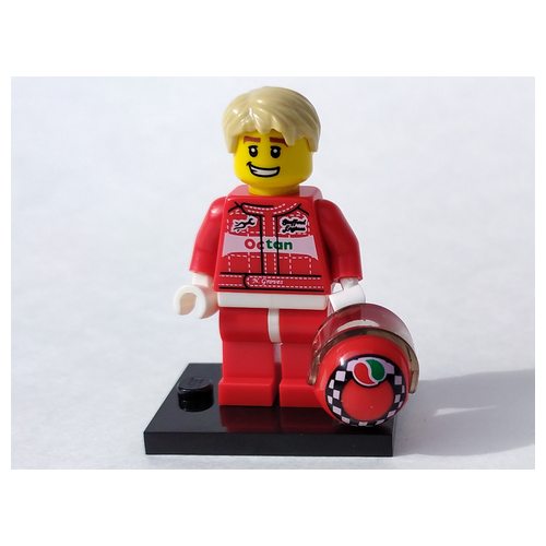 lego 41443 olivia s electric car Минифигурка LEGO 8803 Race Car Driver col03-11