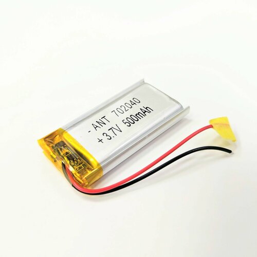 Аккумулятор Li-Pol 702040 (батарея) 7*20*40мм 2pin 3.7V/500mAh