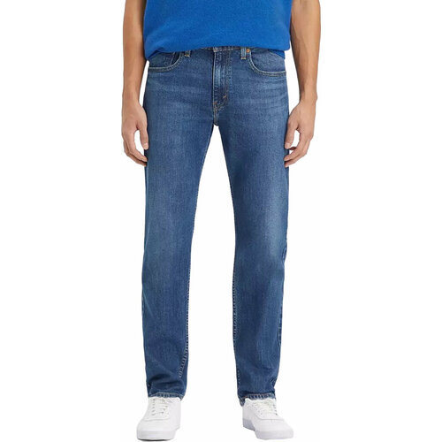 Джинсы зауженные Levi's 502, размер 34/30, синий