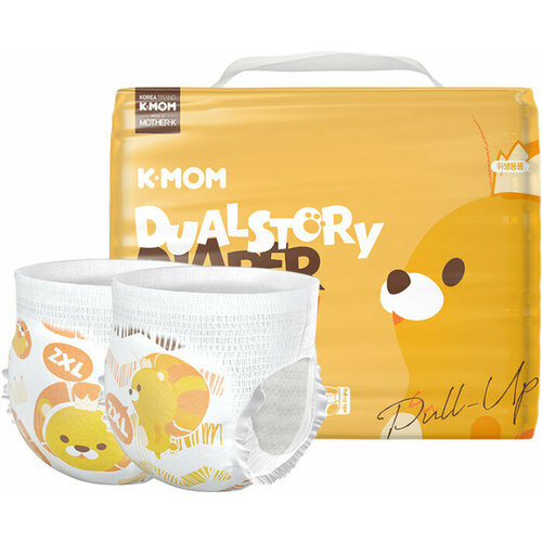 Подгузники-трусики DualStory размер XXL (от 15 кг) 30 шт.