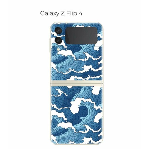 Гидрогелевая пленка на Samsung Galaxy Z Flip 4 на заднюю панель защитная пленка для Galaxy Z Flip 4