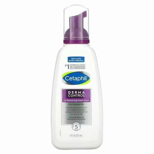 Cetaphil® DERMACONTROL Oil Control Foam Wash Матирующая пенка для умывания