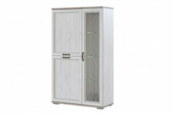 фото Шкаф SV Мебель Александрия ШК-116 сосна санторини светлая 90.1х37.4х150.8 см