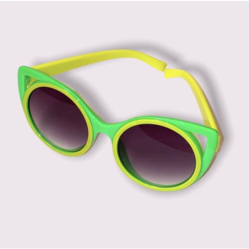 Солнцезащитные очки  Очки детские(ушки)-зеленый, зеленый