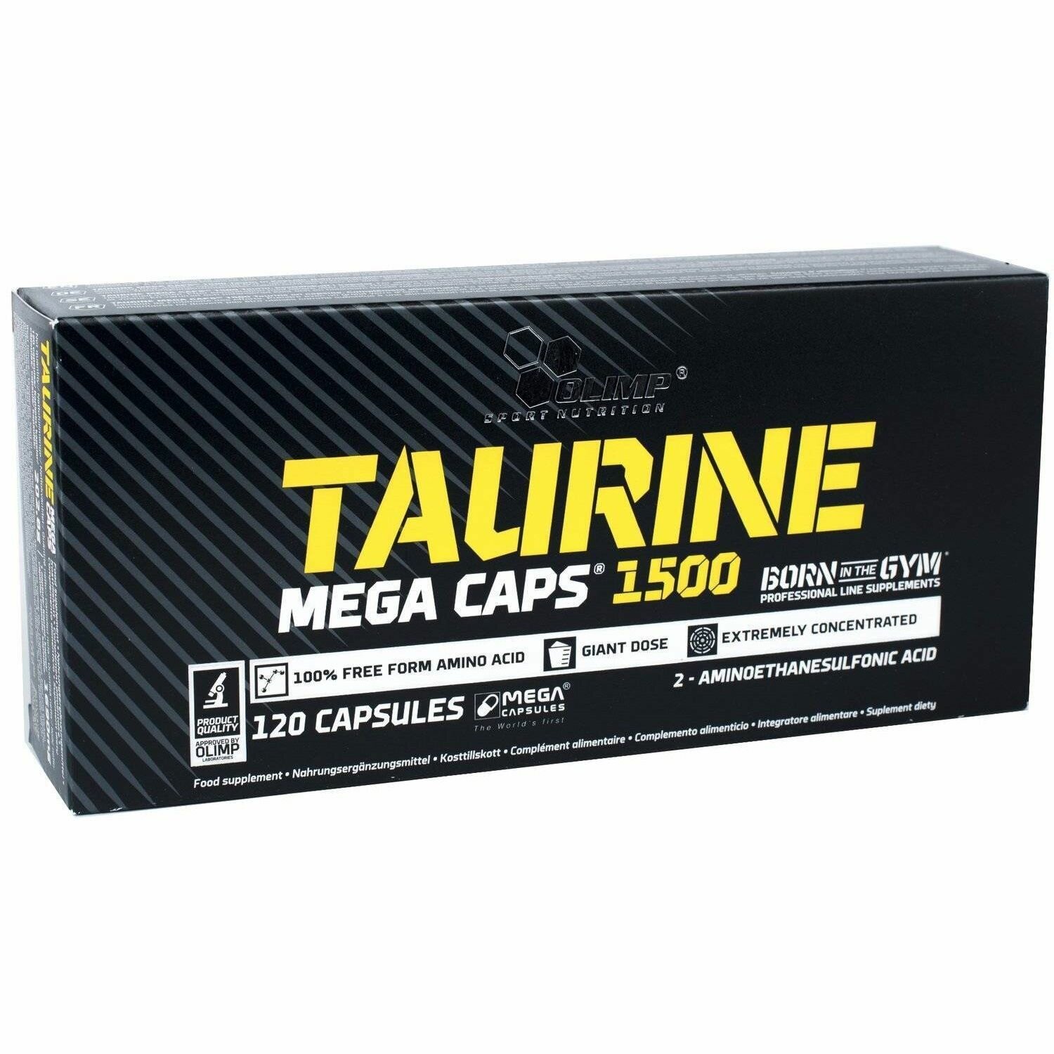 Olimp Taurine Mega Caps/олимп Таурин Мега Капс (120 капс.)