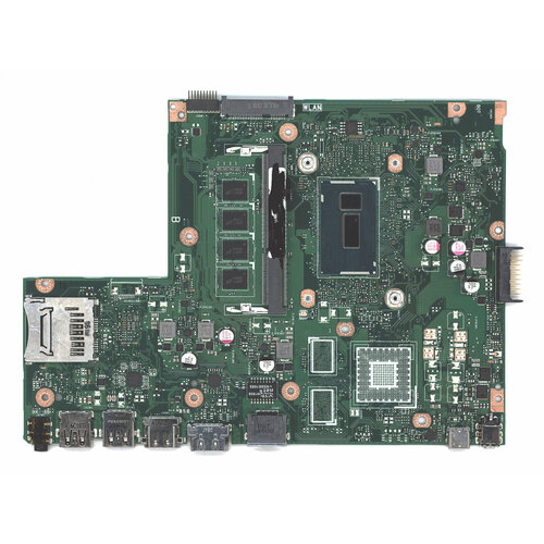 Материнская плата для Asus X540LA 4G i7-5500U SR23W UMA akemy new x555lab mainboard for asus x555la x555lab laptop motherboard with sr23w i7 5500u cpu 4gb ram ddr3l pn 60nb0650 mb921