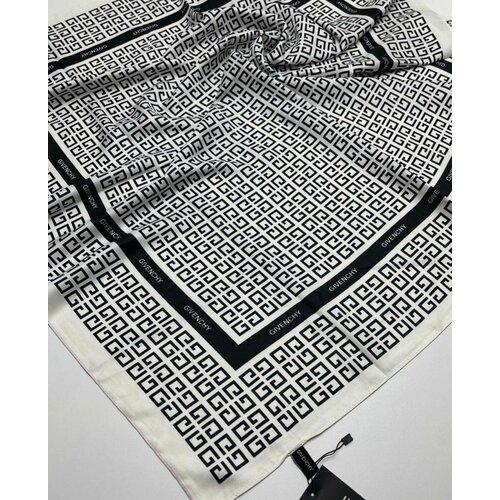 фото Платок ,90 см, белый нет бренда