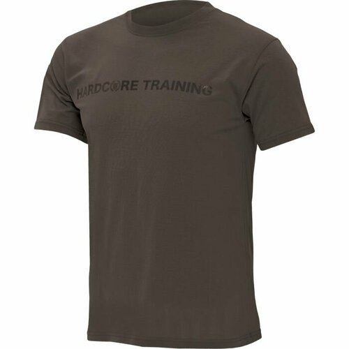 фото Футболка hardcore training, размер xxl, коричневый