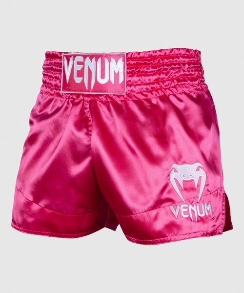 Шорты Venum, размер XS, розовый, белый