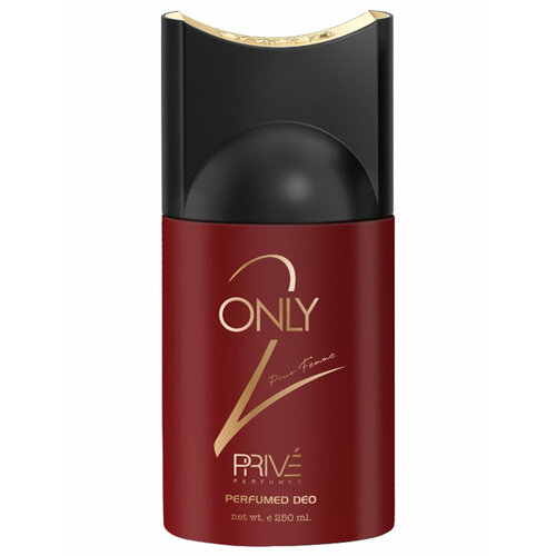 Дезодорант спрей парфюмированный женский Only 2 Pour Femme 250мл prive дезодорант спрей l express pour femme женский 250мл