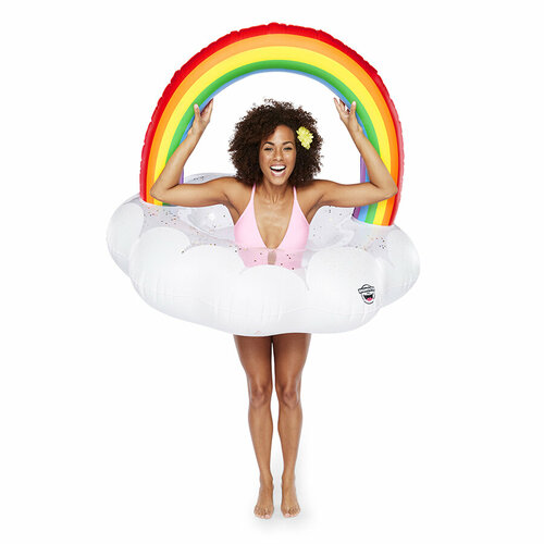 Круг надувной BigMouth Rainbow Cloud