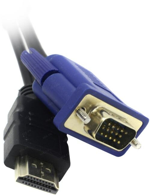 Аксессуар KS-is HDMI M to VGA M Light 1.8m KS-440