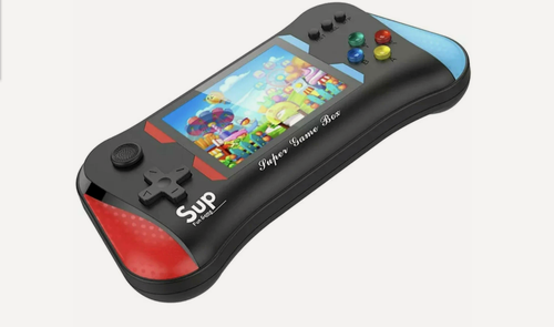 Изображение товара Портативная игровая приставка SUP X7M, черный , двойной джостик
