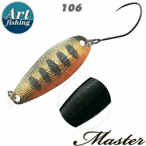 Art Fishing, Блесна Master, 5г, #106 art fishing блесна bite mesh 28мм 2 5г 102