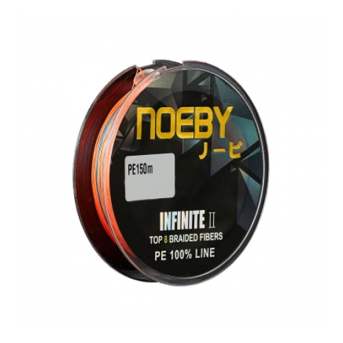 фото Noeby, шнур infinite ii 8 braid 5color, 1000м (10х100м), 2.0, 0.234мм, 29lb