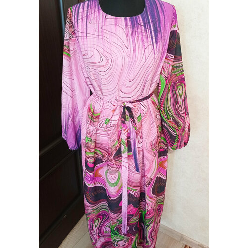 Платье Olga-fest, размер 44/46, фиолетовый, лиловый