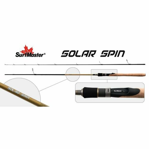 фото Спиннинг штекерный угольный 2 колена surf master sp1125 solar spin
