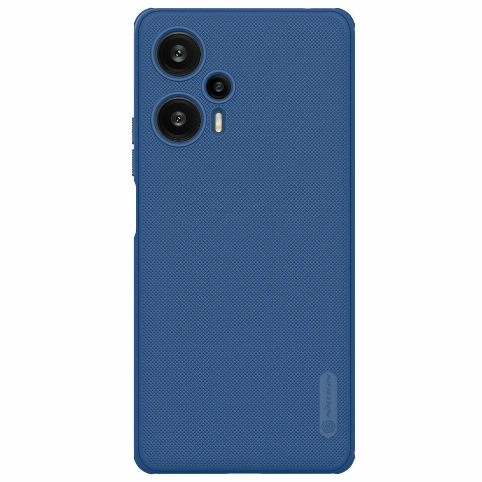фото Накладка Nillkin Frosted Shield Pro пластиковая для Xiaomi Redmi Note 12 Turbo Blue (синий)