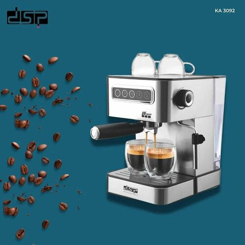 Кофемашина DSP КА-3092 220 В 15 Бар 10 л металл пластик 1139000₽