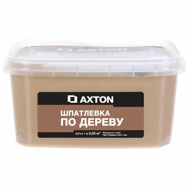 Шпатлёвка Axton для дерева 0.9 кг дуб натуральный