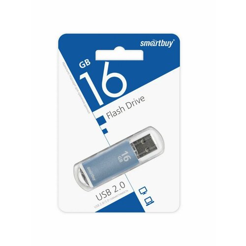 USB флеш 16GB V-CUT BLUE