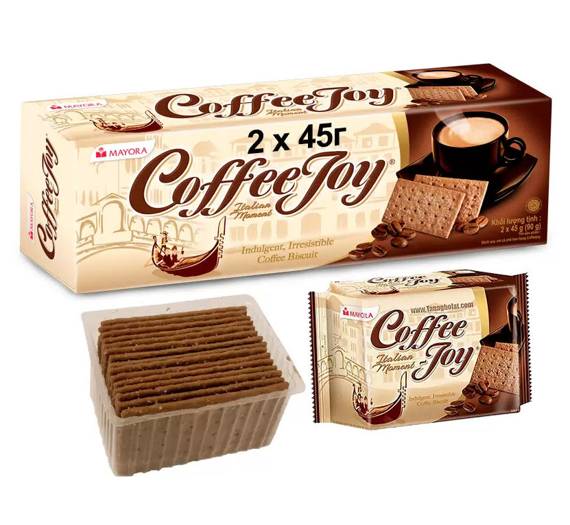 Печенье кофейное Coffee Joy 6 шт x 78 г (468 г) - фотография № 7