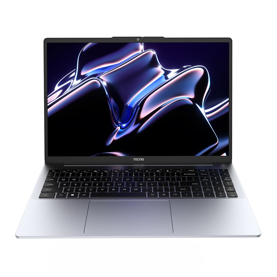 16" Ноутбук TECNO MEGABOOK K16 i5-1235U DDR4 16ГБ SSD 512ГБ Intel Iris Xe Windows 11 Home серебристый